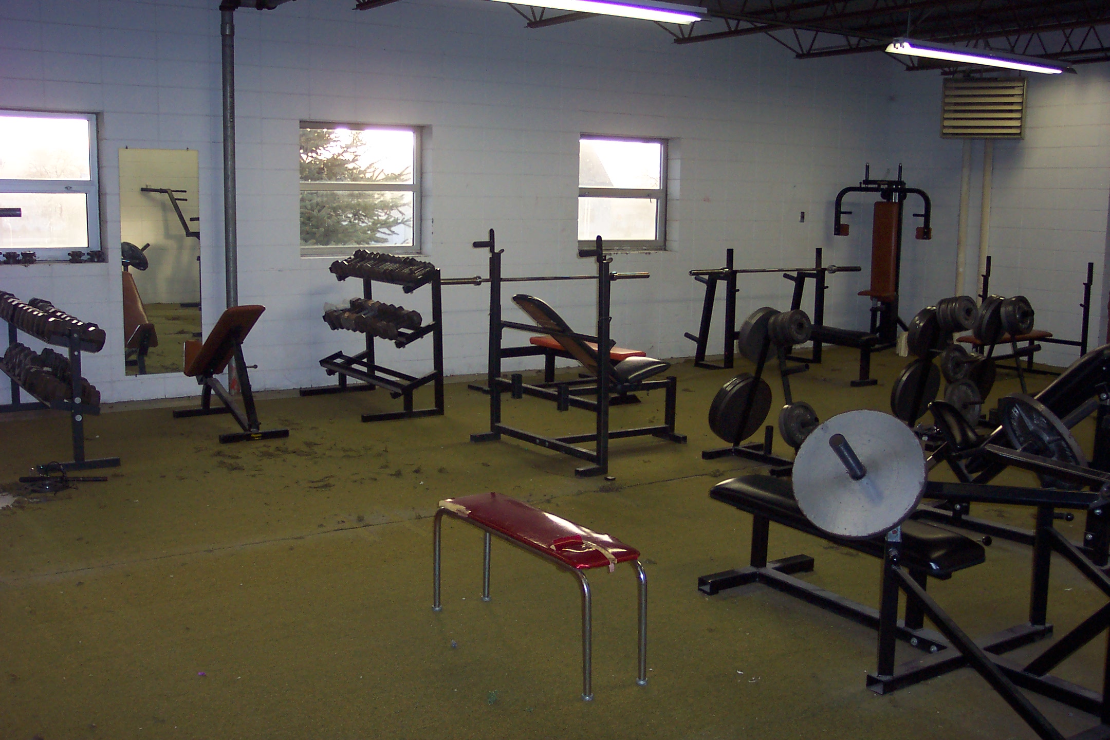 Weight room